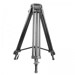 KINGJOY VT-2500 Professional 3-section Mg-Al Alloy Video Photo Tripod Kit for Camcorder