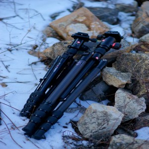 Kingjoy K3208 Travel Series Carbon Fiber Tripod with QH20 Ball Head