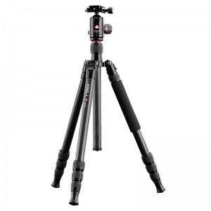 Kingjoy K2208 Travel Series Carbon Fiber Tripod with QH20 Ball Head