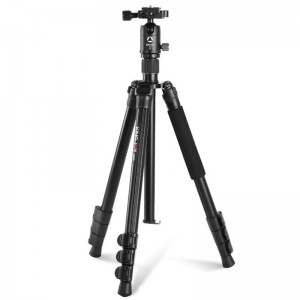 KINGJOY G555 61.5 in/ 156 cm Flip Lock Camera Tripod Monopod Kit,  Lightweight Portable Tripod with 360°Panoramic Ball Head + 1/4