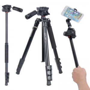 Kingjoy mini Tripod Kit BT-158 for Camera and Smartphone