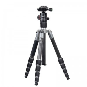 Kingjoy A81 Carbon Fiber high quality Tripod with T11 Low Profile Ball Head