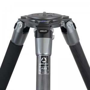 Kingjoy hot selling Detachable Leg Carbon Fiber Tripod for Digital Cameras