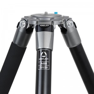 Kingjoy OEM Camera Video Big Tube AluminumTripod