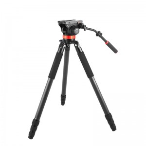 Kingjoy K6208 Heavey Duty Carbon Fiber Video and Photo Tripod