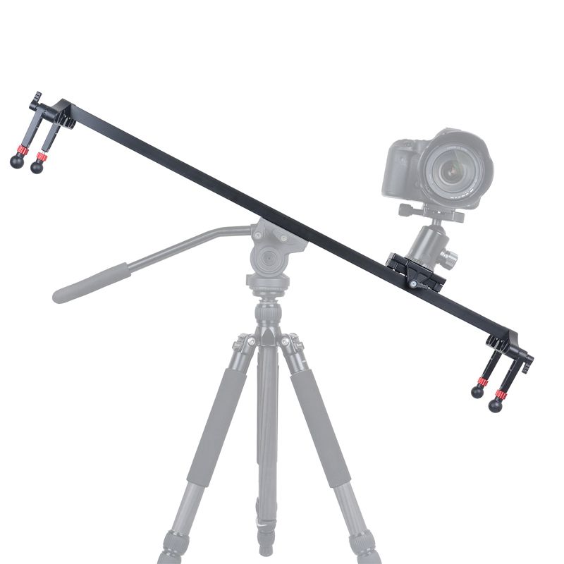 KINGJOY VM-100 1000 mm Length Aluminum Wearable Camera Rail Slider with Smooth Movement for Photo and Video