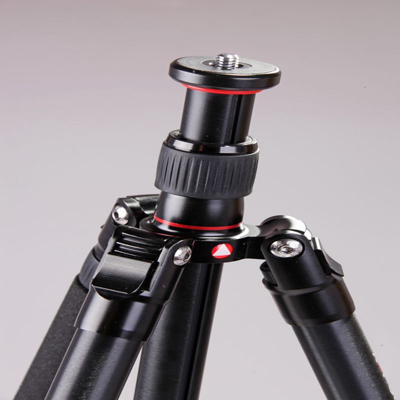 Lightweight aluminum camera tripod travel tripod K009B+V00