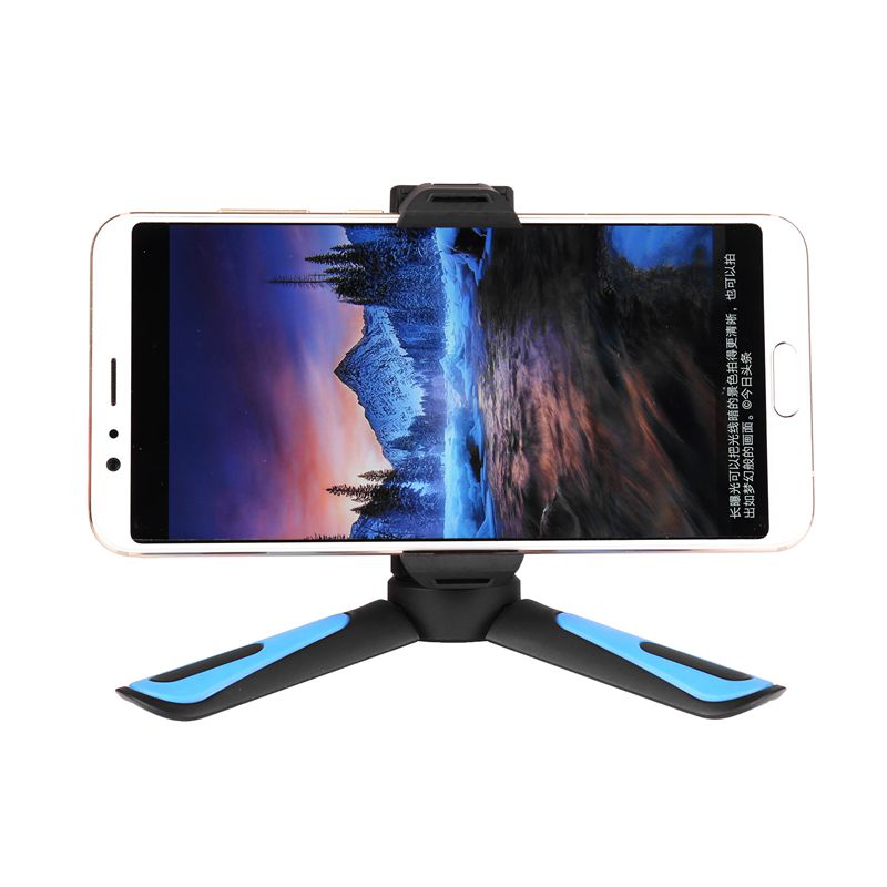 KINGJOY Mini Colorful Fashionable Tabletop Tripod with Universal Mobile Clamp for Selfie Shooting